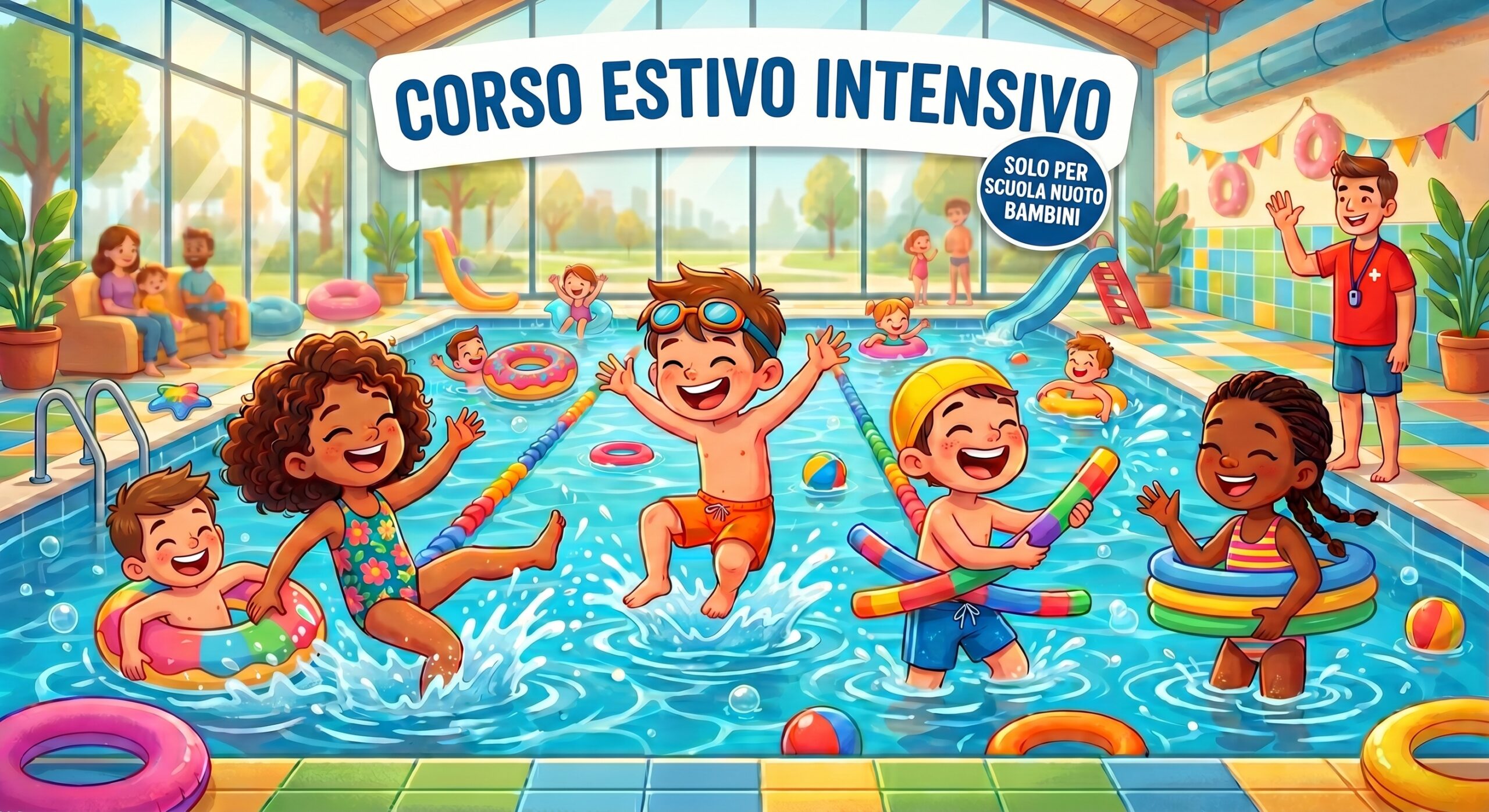 Corso estivo nuoto bambini 2026 - Piscina Lume Fitness